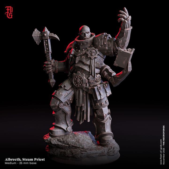Albrecht, Steam Priest