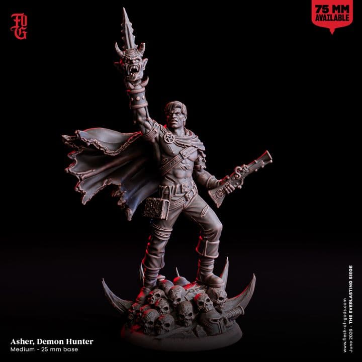 Asher, Demon Hunter