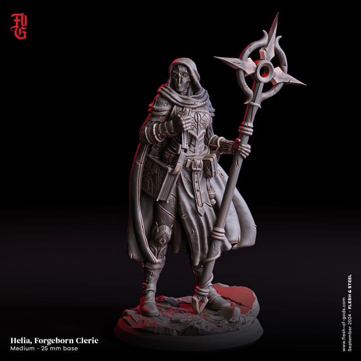 Helia, Forgeborn Cleric