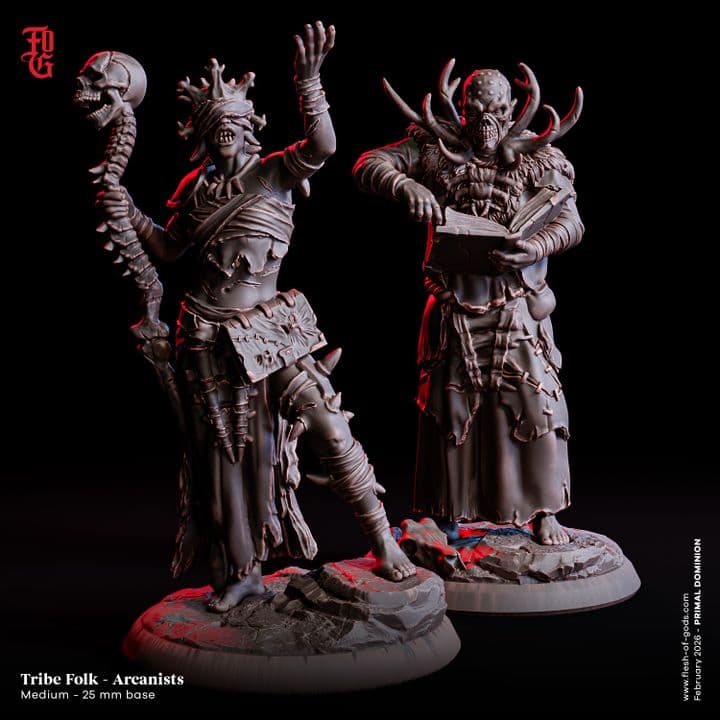 Tribe Folk - Arcanists