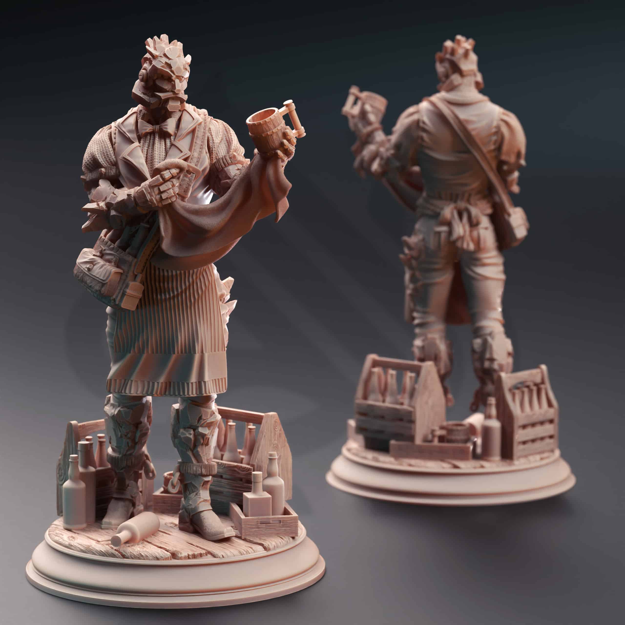 Brick – Soulforged Bartender