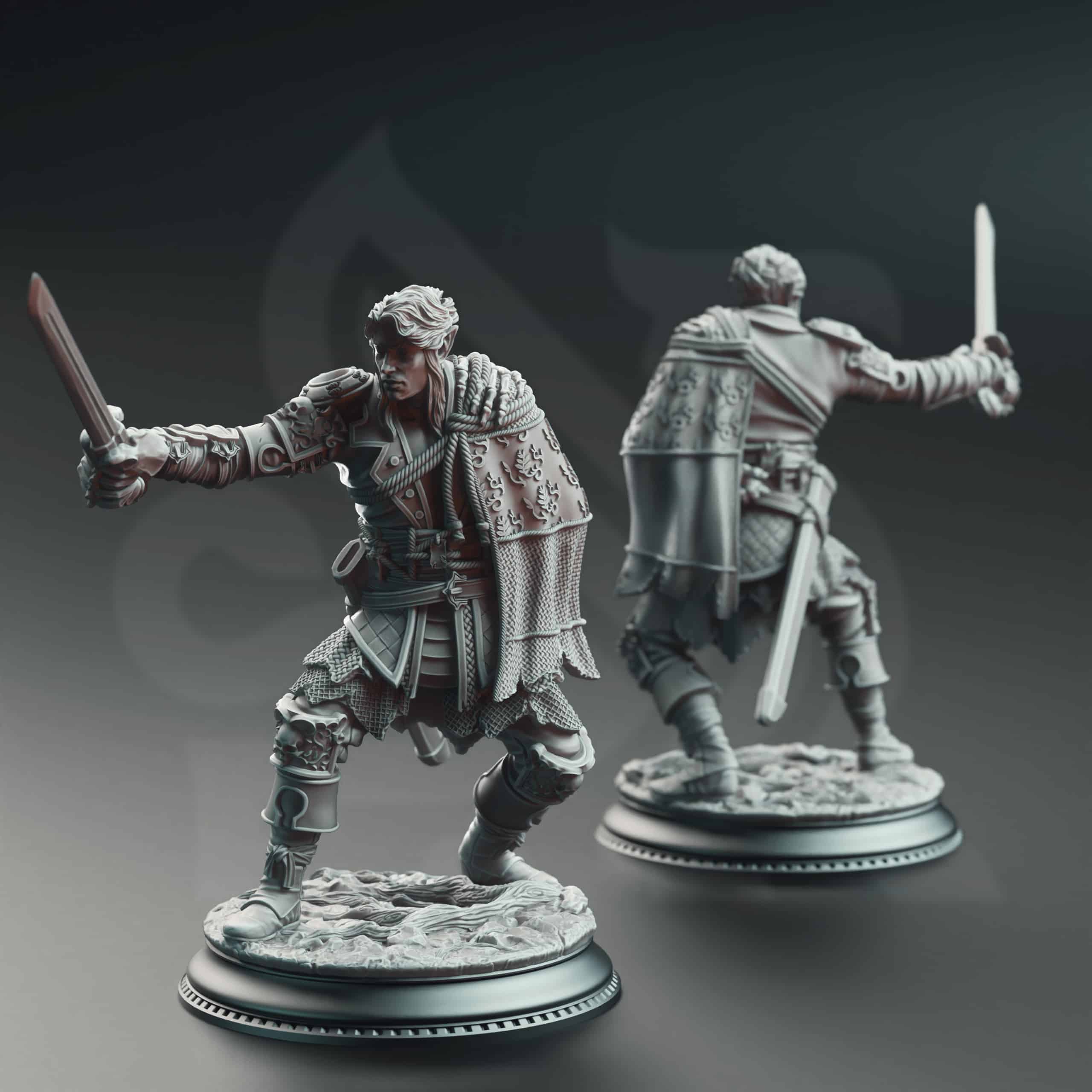 Corin of Lamhet – Half Elf Duelist