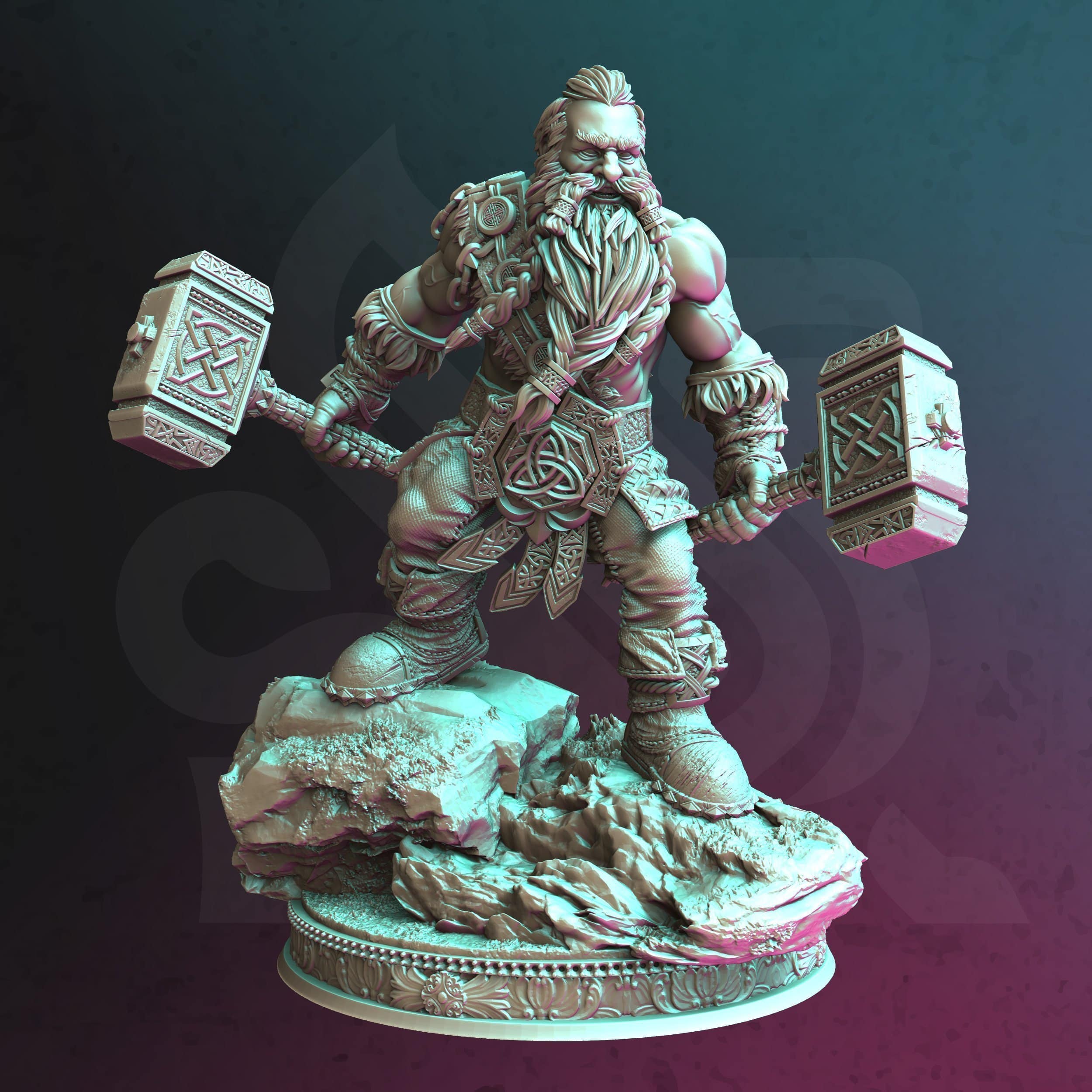 Dwarf Barbarian – Rend Mathias