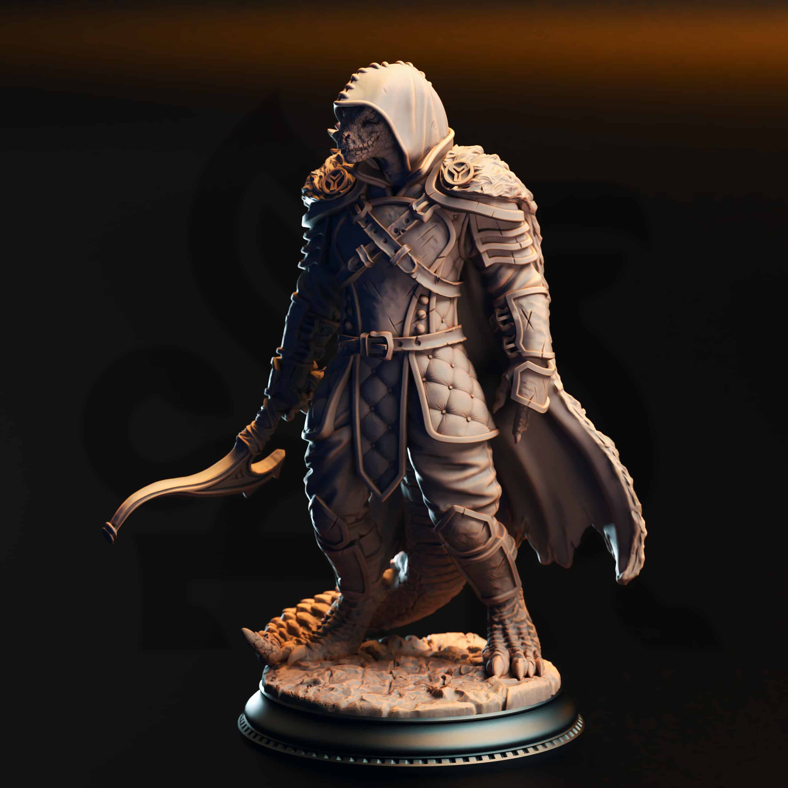 Gelzik Pad-Foot – Black Dragonkin Ranger