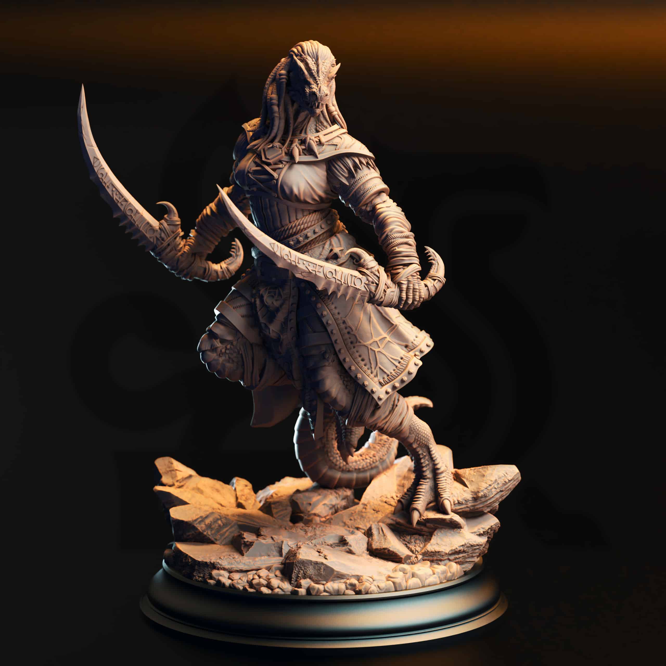 Kijaa Shadowblade – Black Dragonkin Rogue