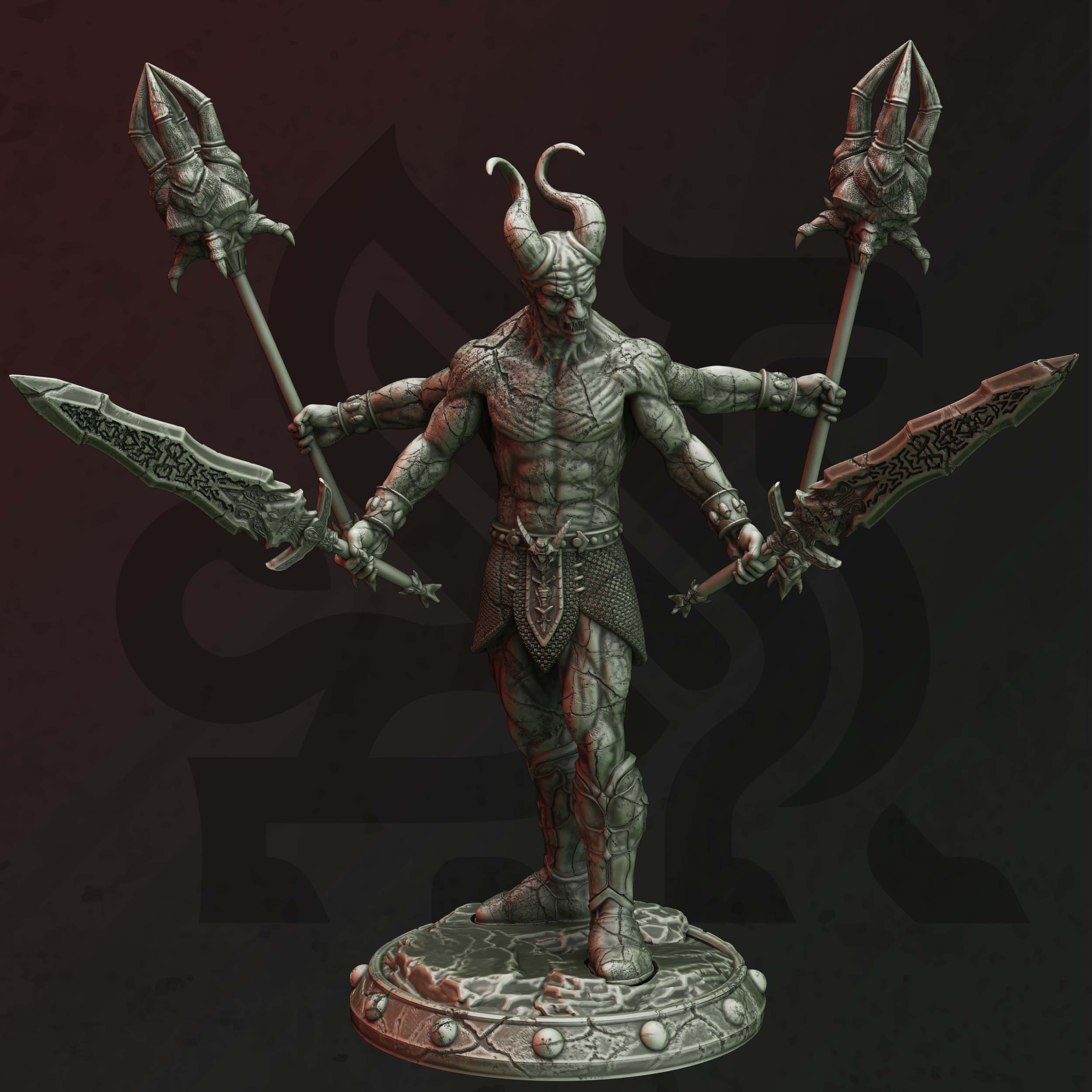 Tiranite – Obsidian Demon