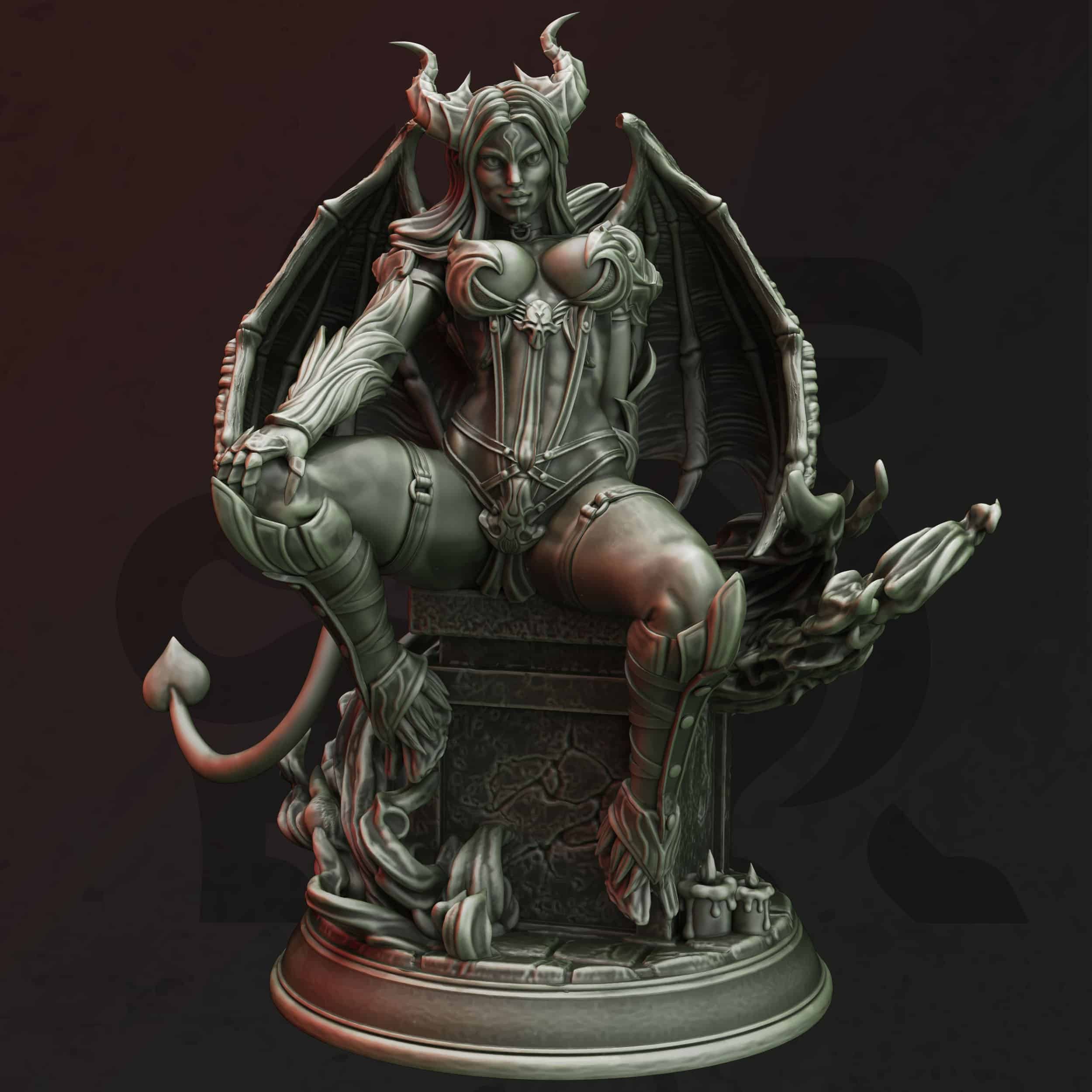 Vehryn – Petrified Succubus